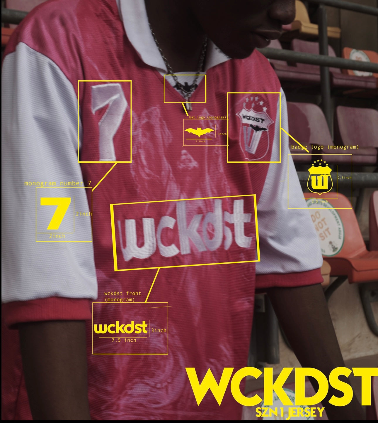 Pink WCKDST Jersey - Szn 1